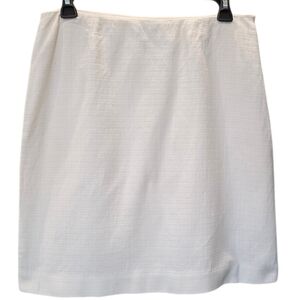 Ann Taylor Classic Cream Skirt